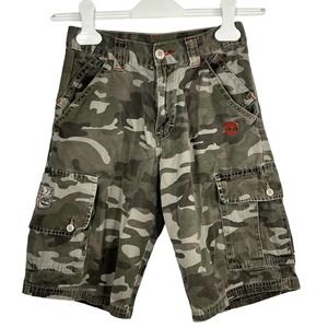 Timberland Boys’ Cargo Camo Bermuda Shorts 8